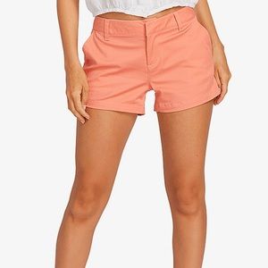 Volcom Orange Frochickir Shorts Size 7